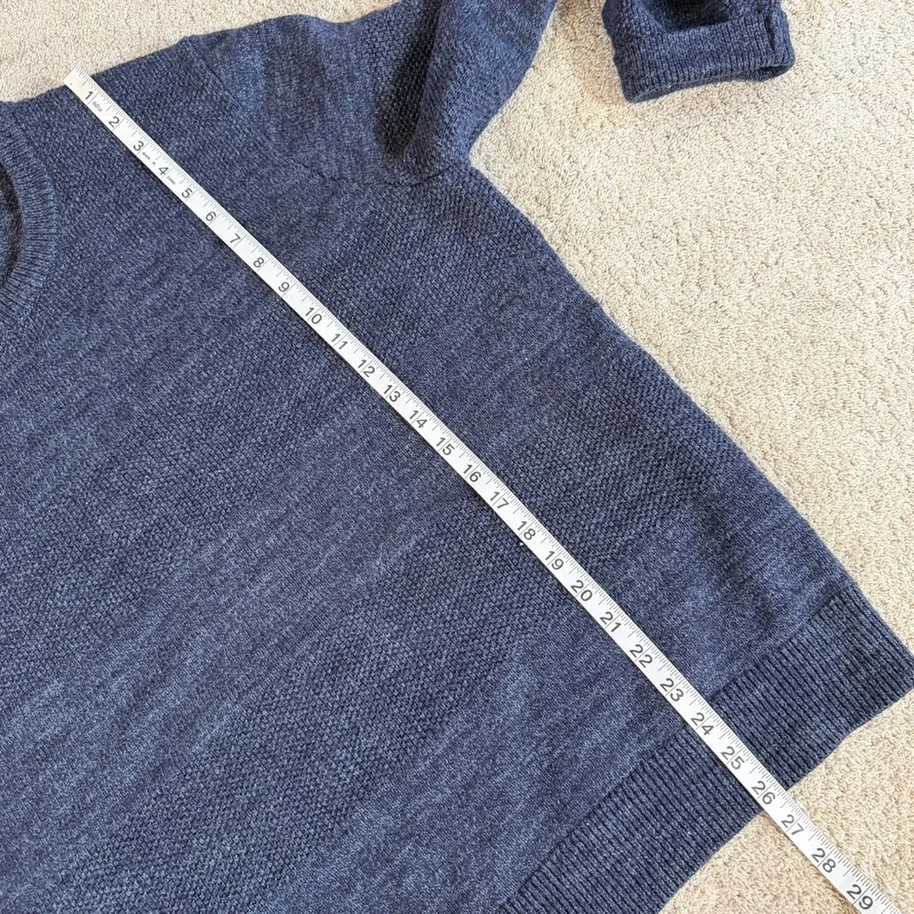 L.L. Bean Men’s Crewneck Pullover Sweater Cotton Longsleeve Classic in Blue XXL